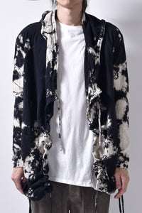 2102-TP04B Hooded Tie Dye Gauze CD / LS