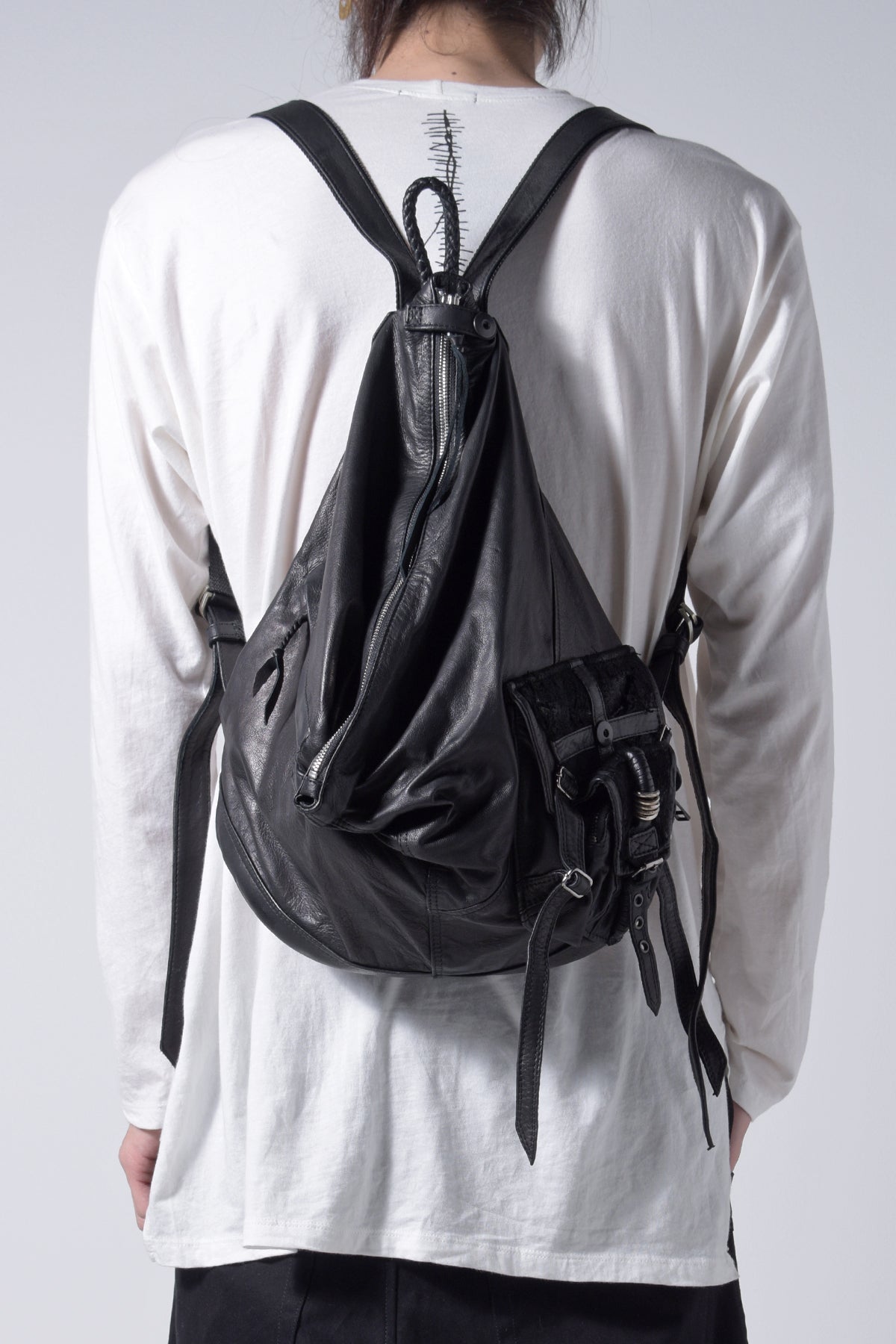 2202-BG02 Triangle Chrome Backpack