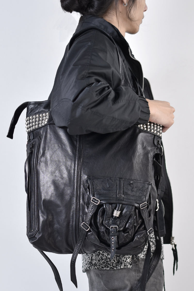 1301-BG02 White Estoc Tote