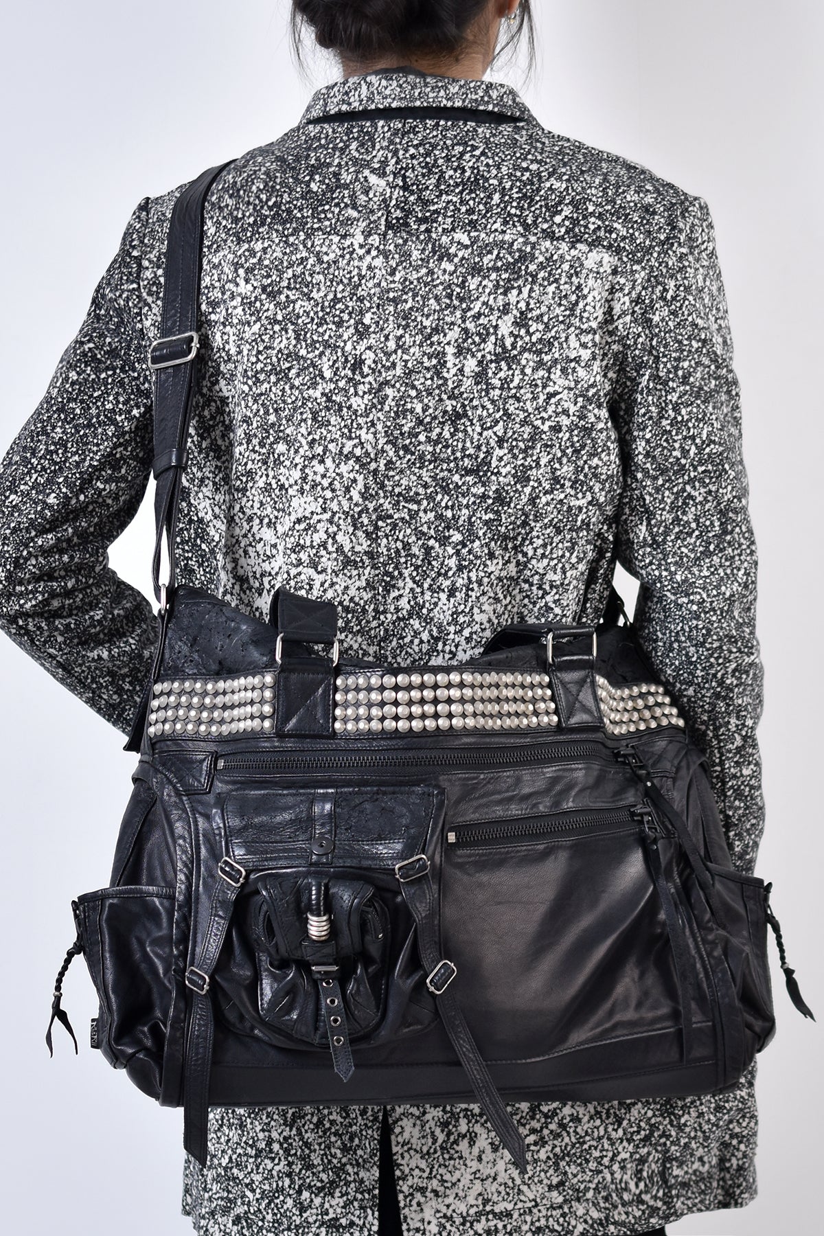 1301-BG07 White Estoc Laptop Bag