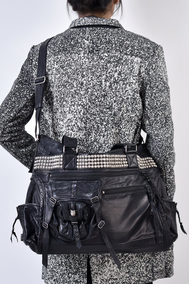 1301-BG07 White Estoc Laptop Bag