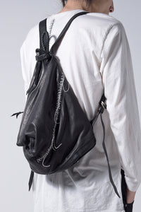 2202-BG01 Hand Stitch Triangle Backpack