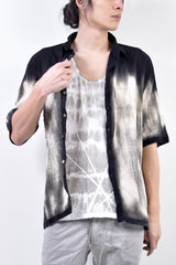 2101-SH04C Discharged Crepe Cotton Slim Shirt 02