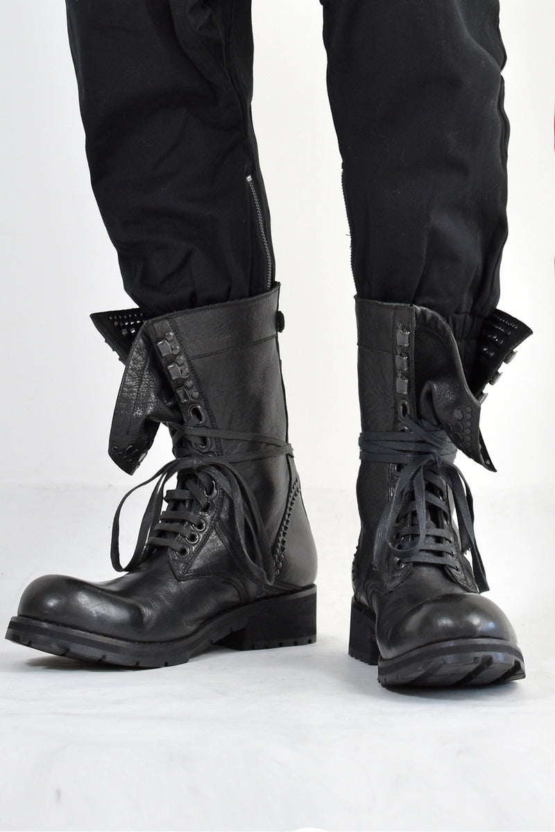 1602-BO07 Chrome Boots 10