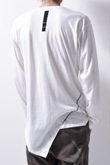 2102-CT02/LS Slash Cut 04 / LS White