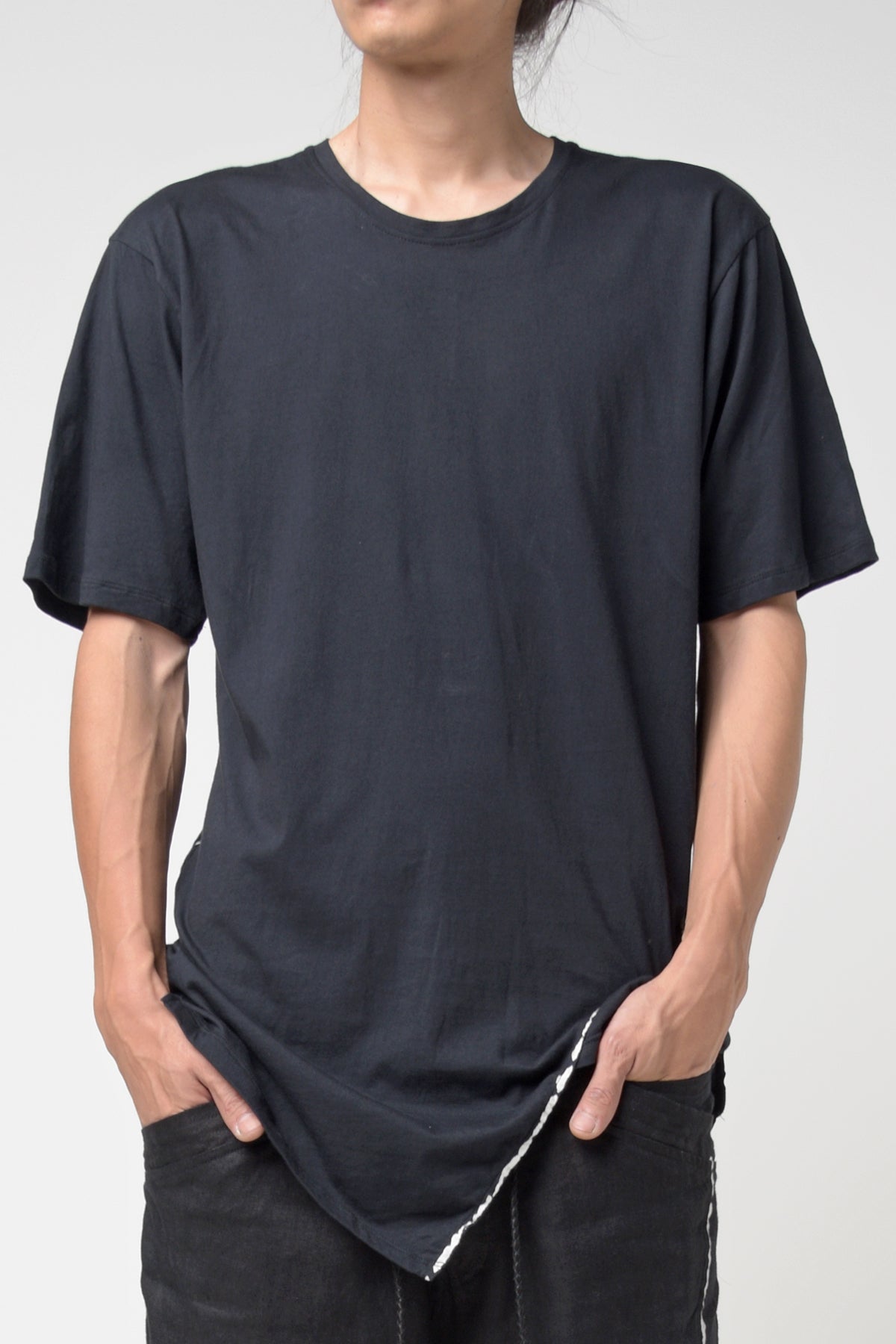 2301-CT01/SS Discharged Slash Cut 03 / SS Black