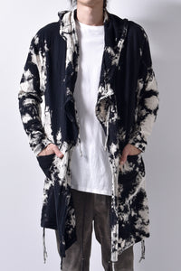 2102-TP04B Hooded Tie Dye Gauze CD / LS