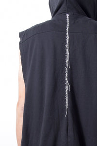 2201-TP02 Back Stitch Cotton Parka / NS