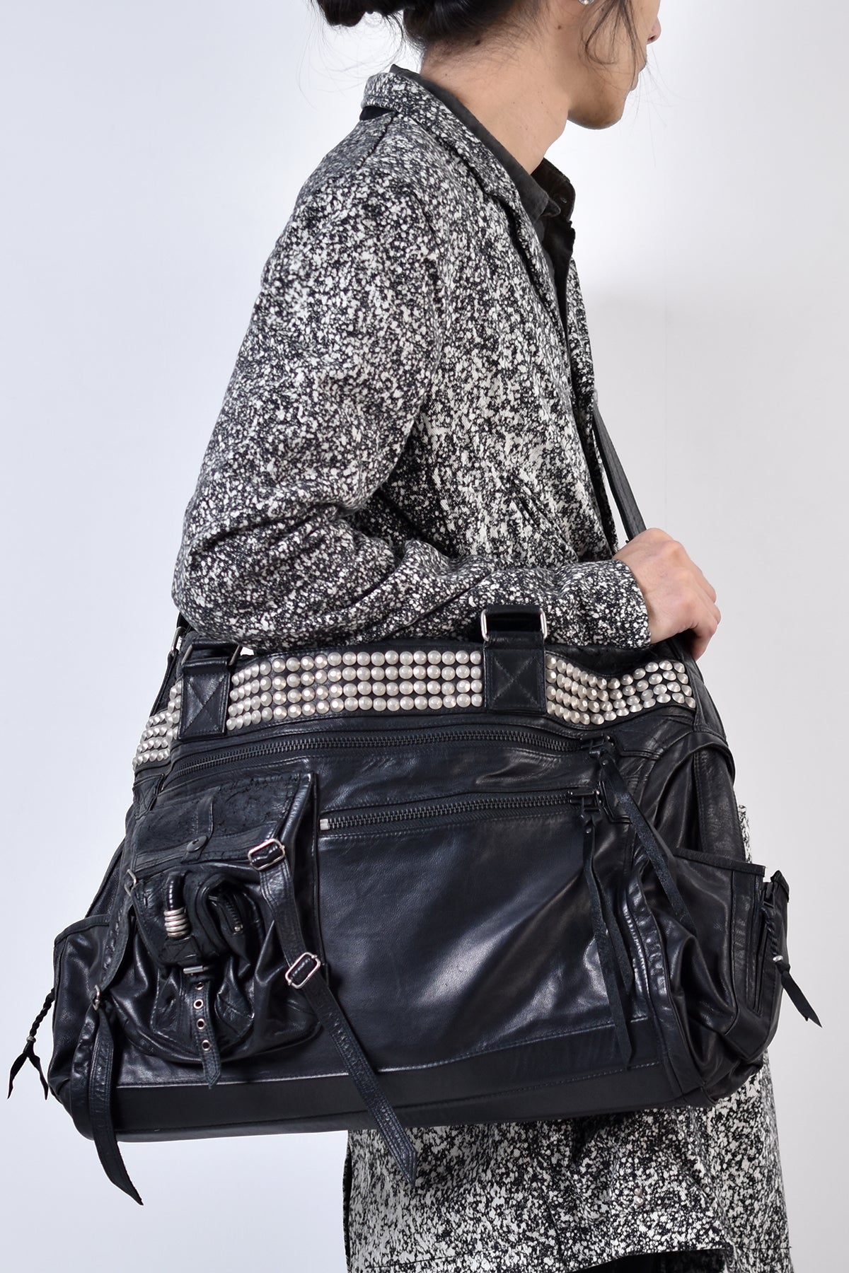 1301-BG07 White Estoc Laptop Bag