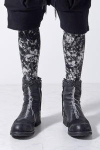 2202-PT07 Flake Discharged Leggings -Men's-