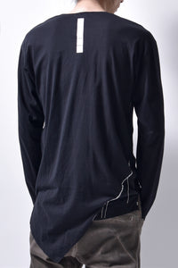 2102-CT02/LS Slash Cut 04 / LS Black