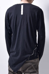 2102-CT02/LS Slash Cut 04 / LS Black