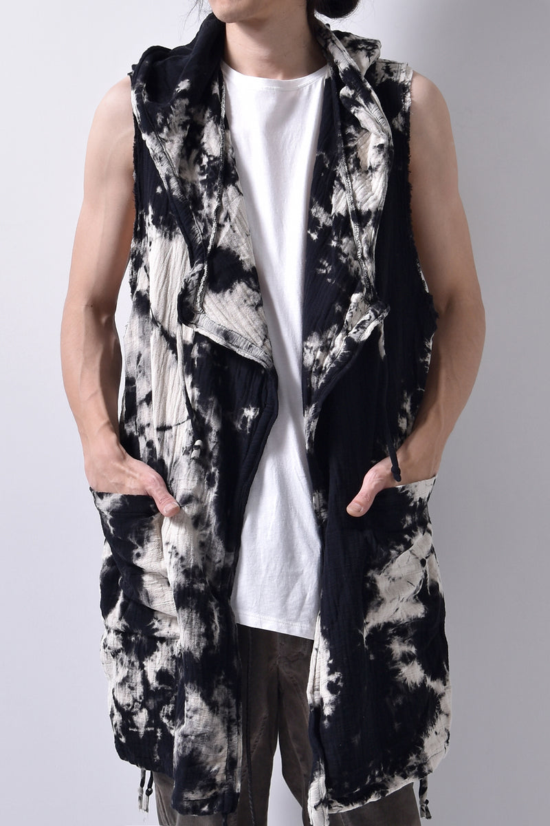 2102-TP05B Hooded Tie Dye Gauze CD / NS