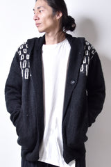 1902-KT04 Monolith Mohair Hooded JKT