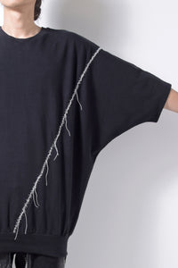 2201-TP03 Hand Stitched Dolman Pullover