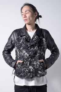 2202-JK06 Flake Discharged Jacket