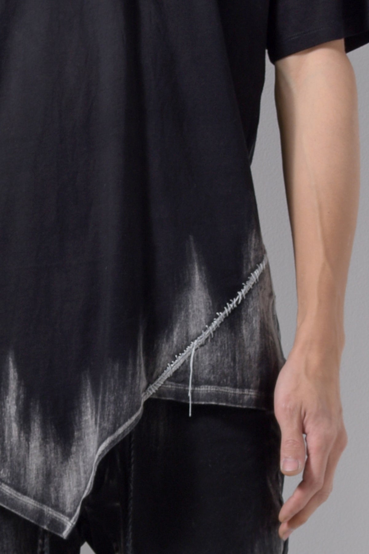 2201-CT01B/SS Discharged Hand Stitched Slash Cut / SS