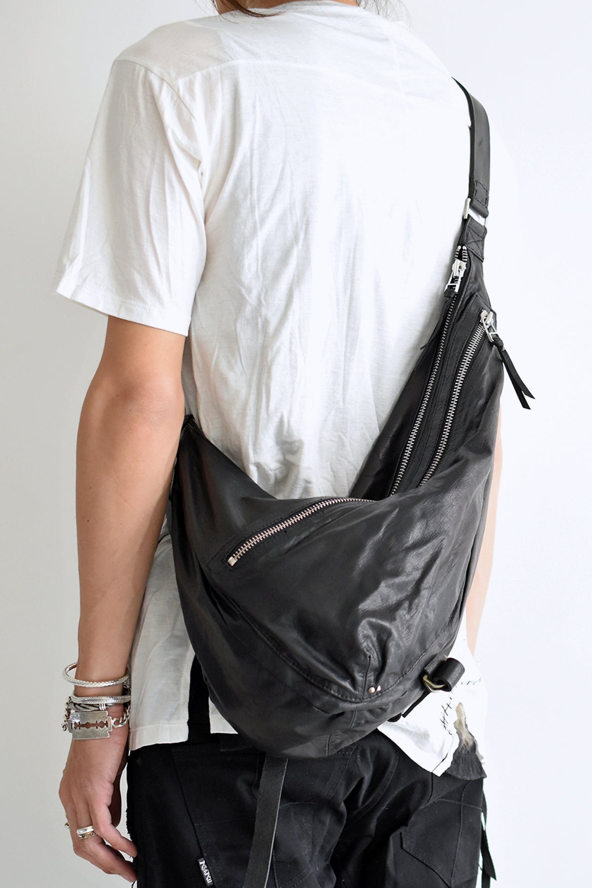 1901-BG01 Double Zip L.A Bag