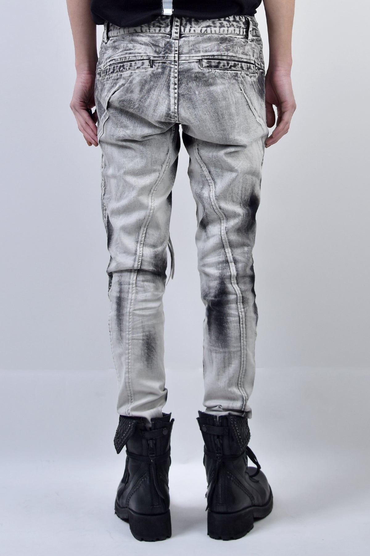 2101-PT01C Discharged Stretch Twill Pants 02