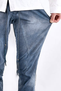 2102-PT01A Stretch Twill Pants 03 Navy