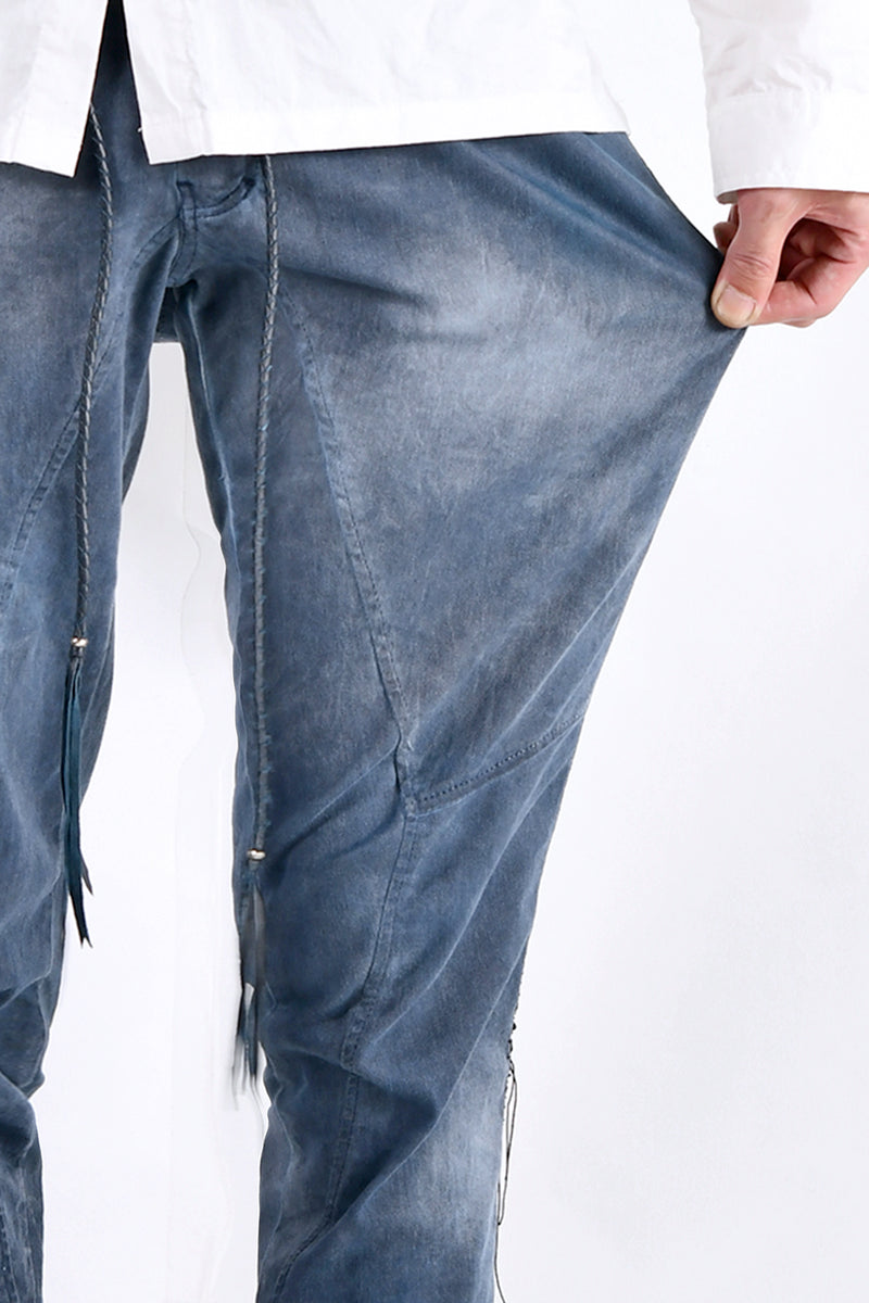 2102-PT01A Stretch Twill Pants 03 Navy