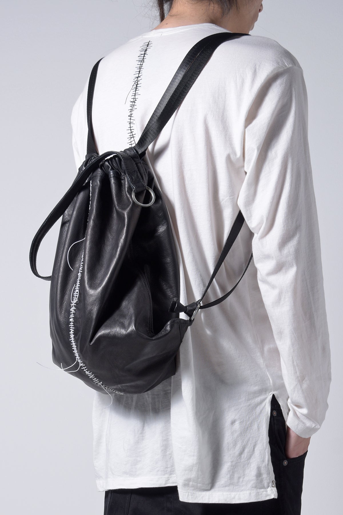 2202-BG03 Hand Stitch Back Sack 03