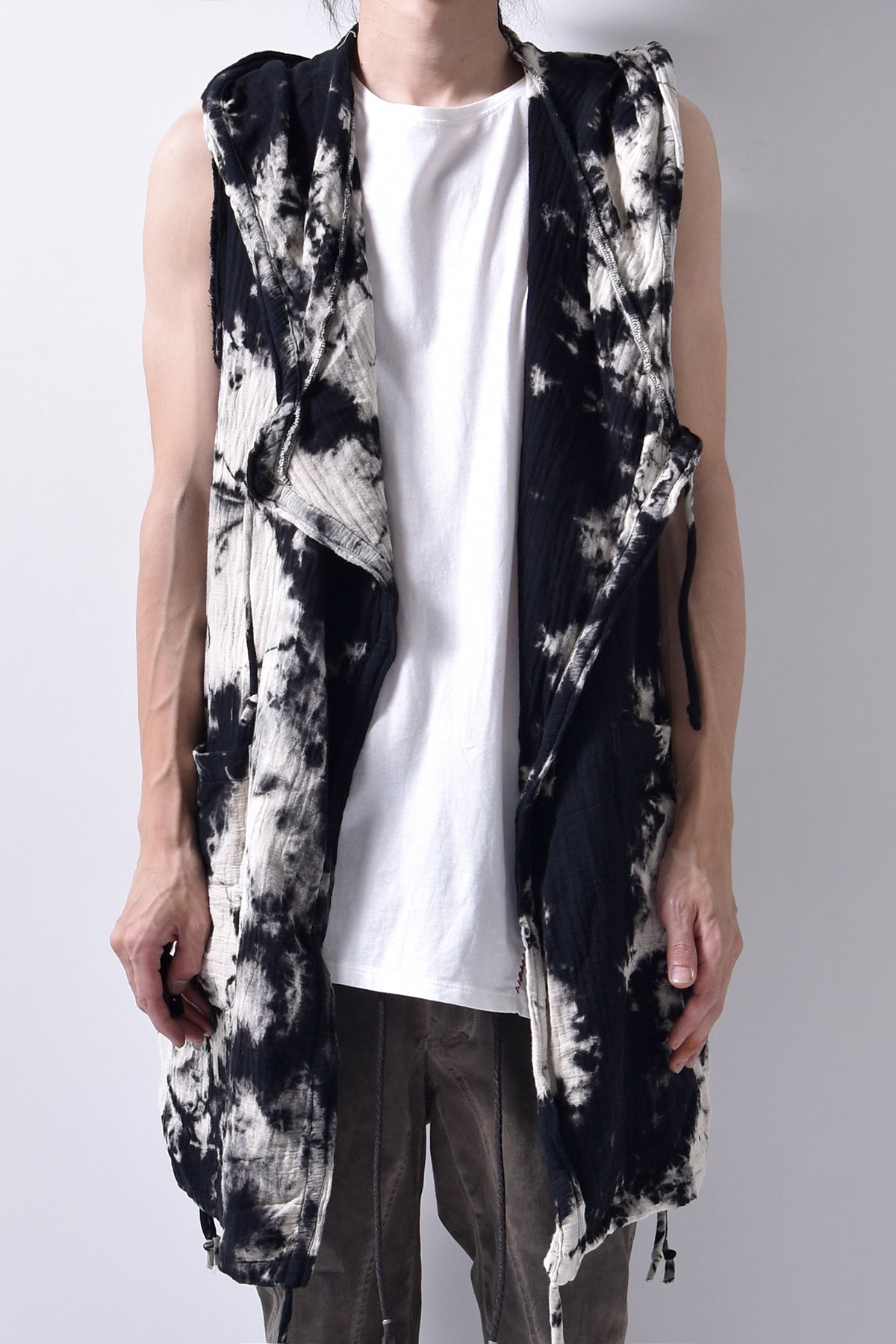 2102-TP05B Hooded Tie Dye Gauze CD / NS