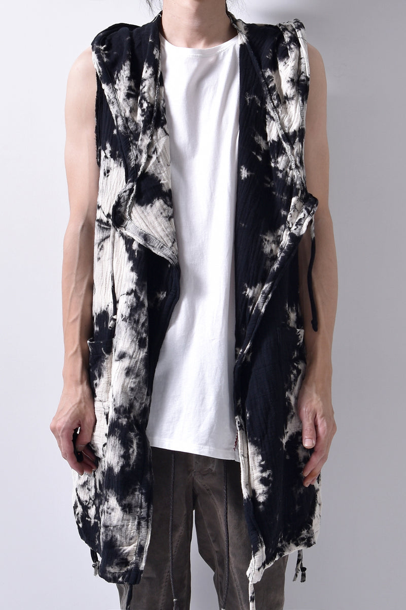 2102-TP05B Hooded Tie Dye Gauze CD / NS