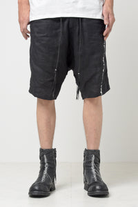 2301-PT05 Linen Slash Shorts