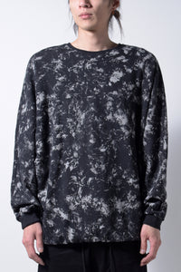 2202-TP05 Flake Discharged Dolman Top