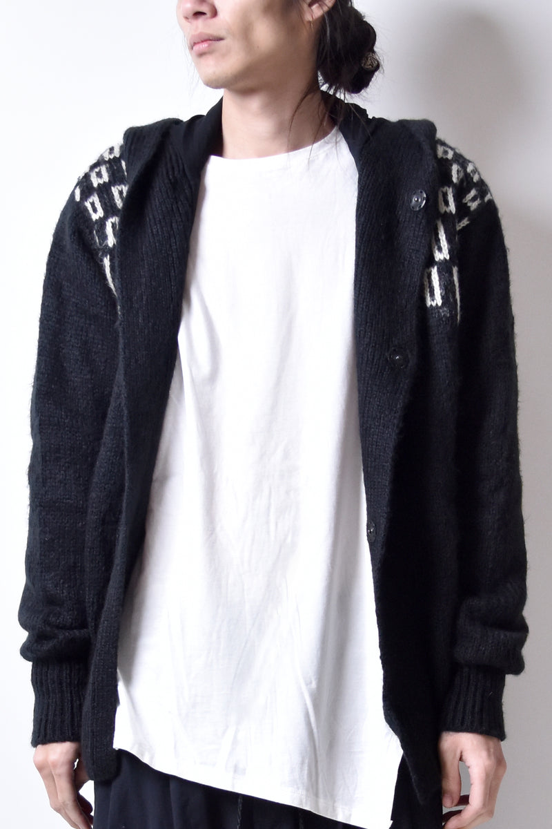 1902-KT04 Monolith Mohair Hooded JKT