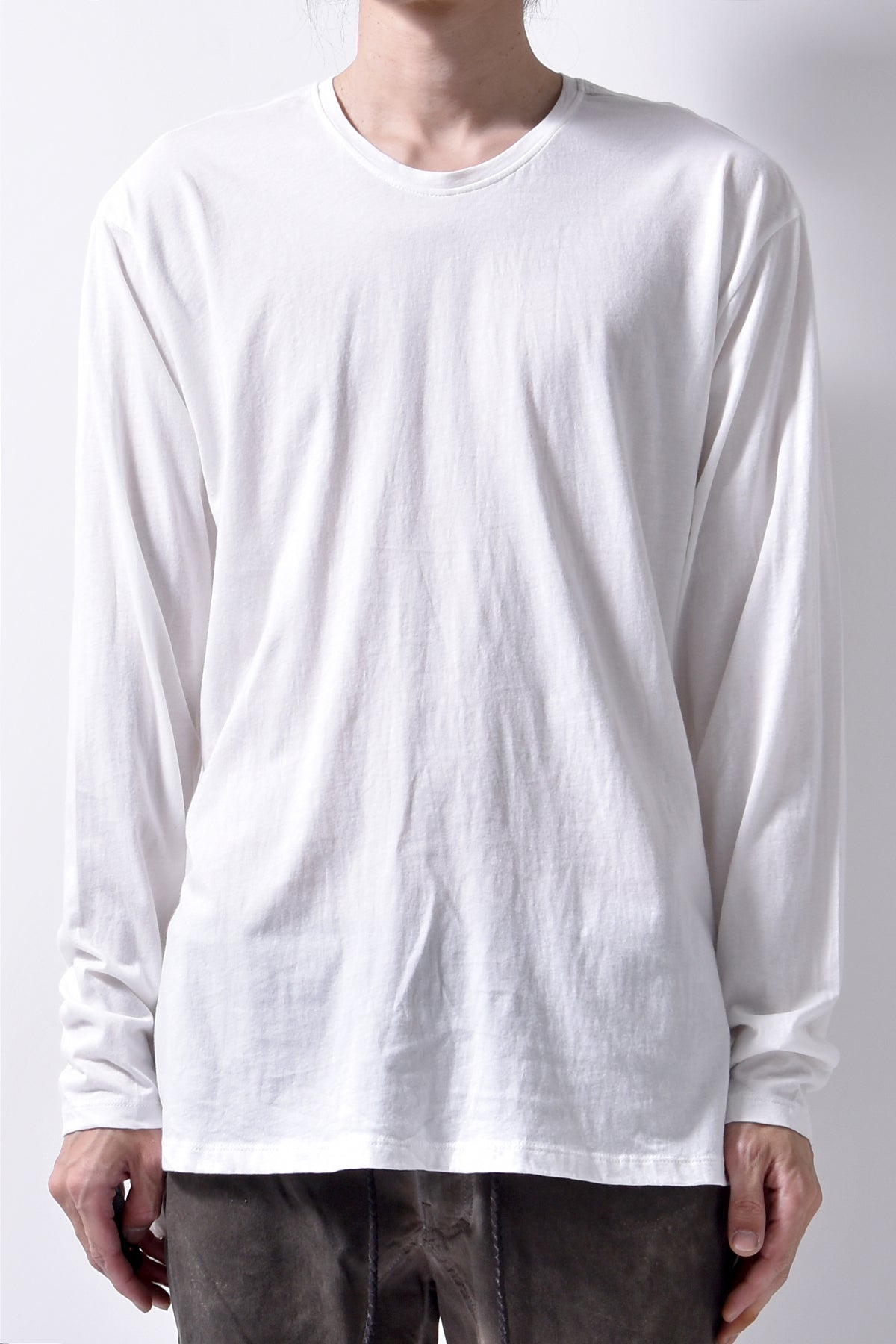 KMRii ケムリ 2021 A/W World's End 04 / LS White ワールドエンド