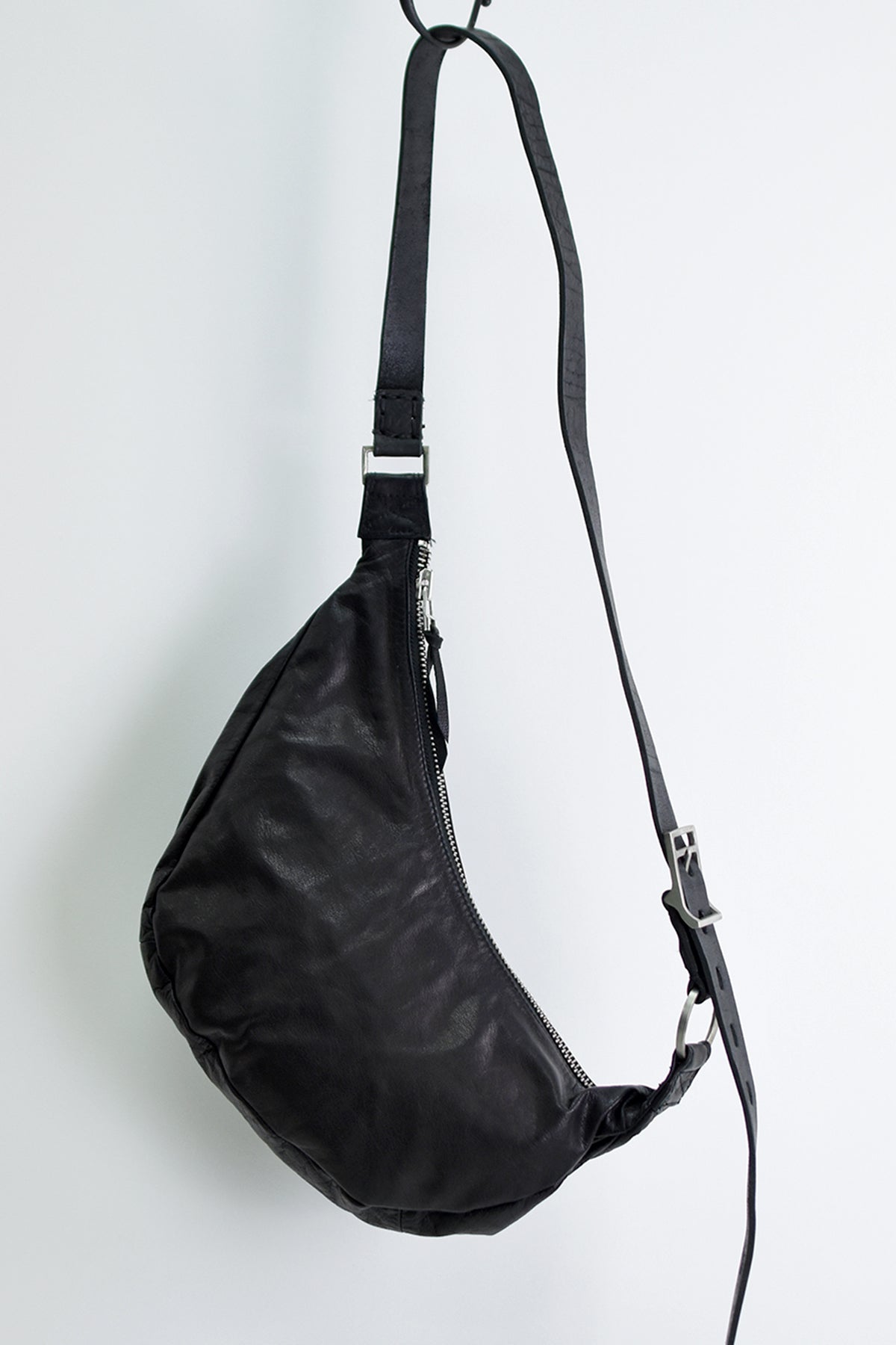 1901-BG02 Double Zip Shoulder Bag