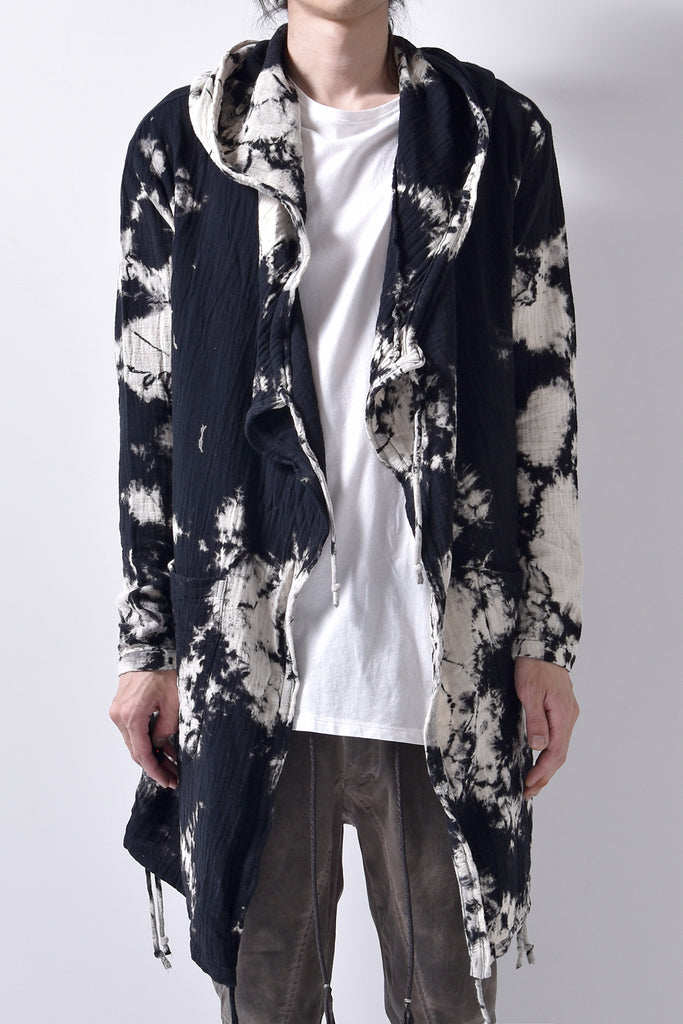 2102-TP04B Hooded Tie Dye Gauze CD / LS