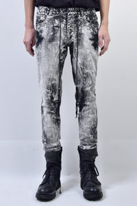 2101-PT01B Discharged Stretch Twill Pants 01