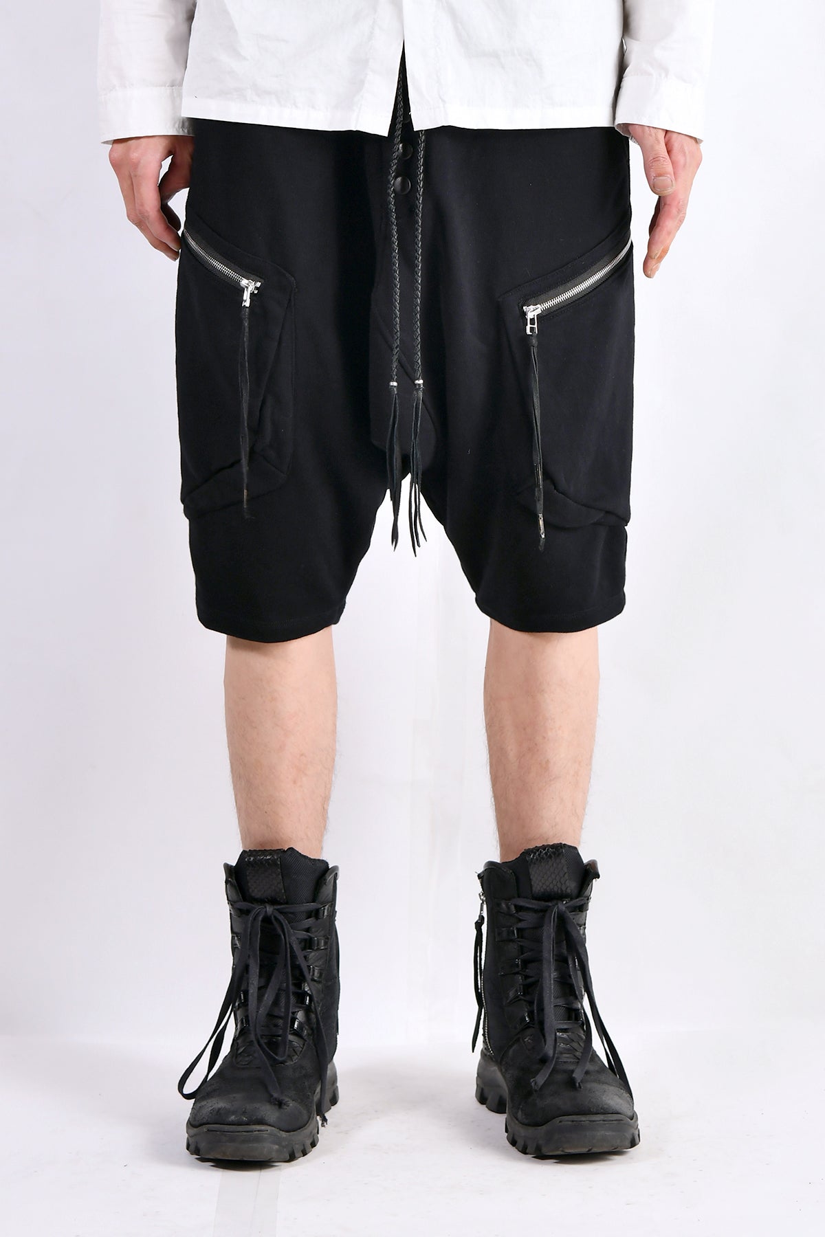 2102-PT04 Fleece Double Pocket Shorts