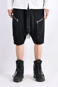2102-PT04 Fleece Double Pocket Shorts