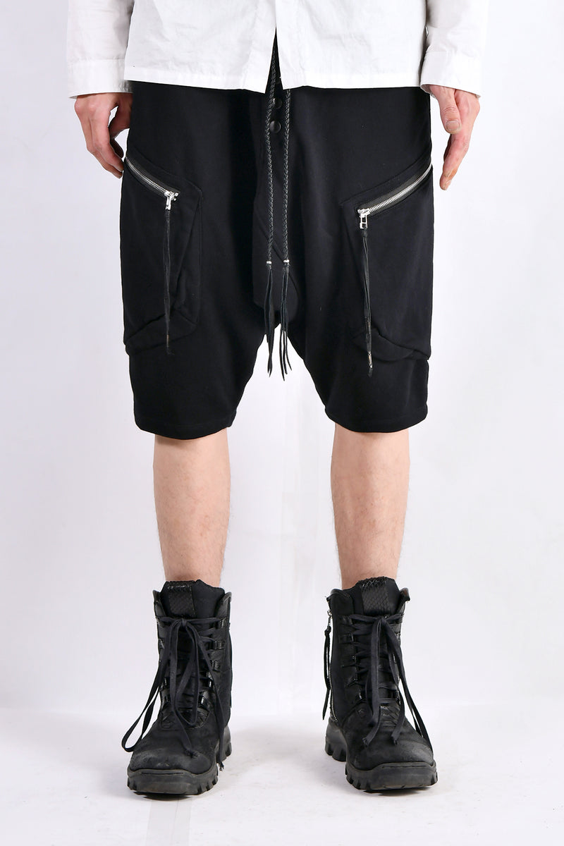 2102-PT04 Fleece Double Pocket Shorts