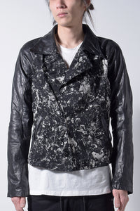 2202-JK06 Flake Discharged Jacket