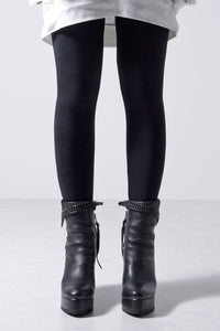 2202-PT09W Hand Stitch Print Leggings -Women's-