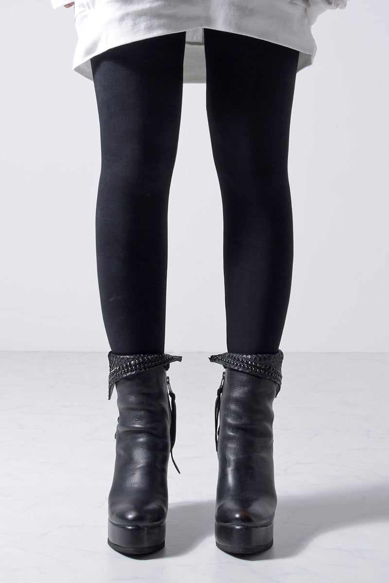 2202-PT09W Hand Stitch Print Leggings -Women's-