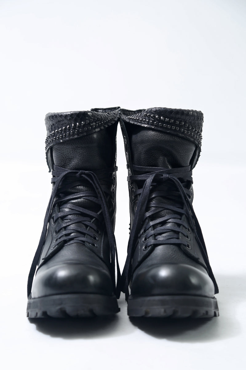 1702-BO03A Crush Chrome Boots 03
