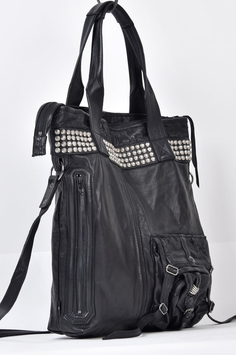 1301-BG02 White Estoc Tote