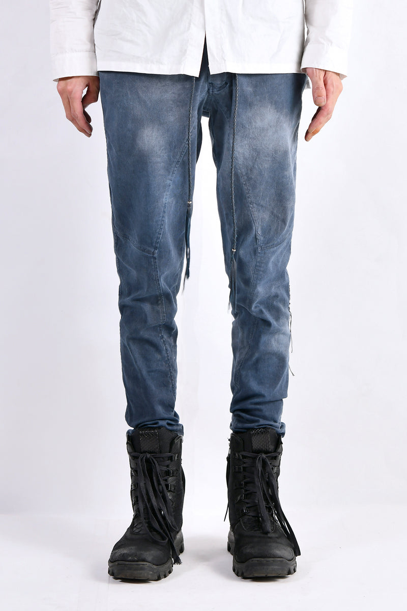 2102-PT01A Stretch Twill Pants 03 Navy