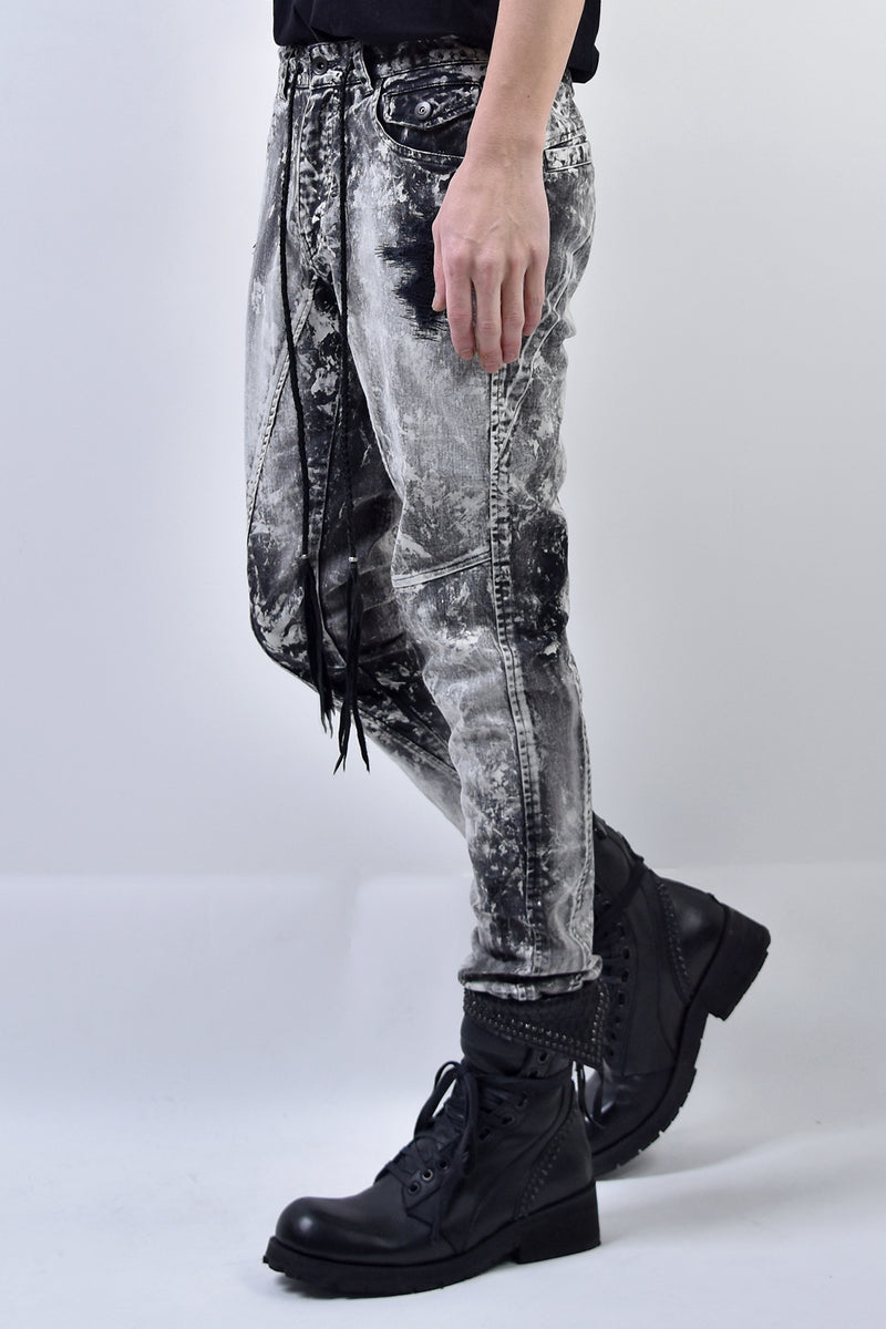 2101-PT01B Discharged Stretch Twill Pants 01