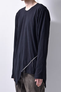 2102-CT02/LS Slash Cut 04 / LS Black