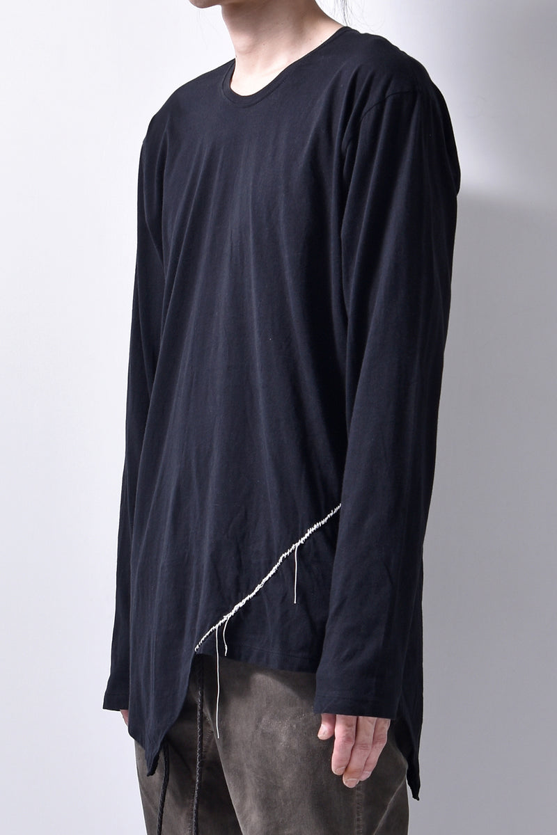 2102-CT02/LS Slash Cut 04 / LS Black