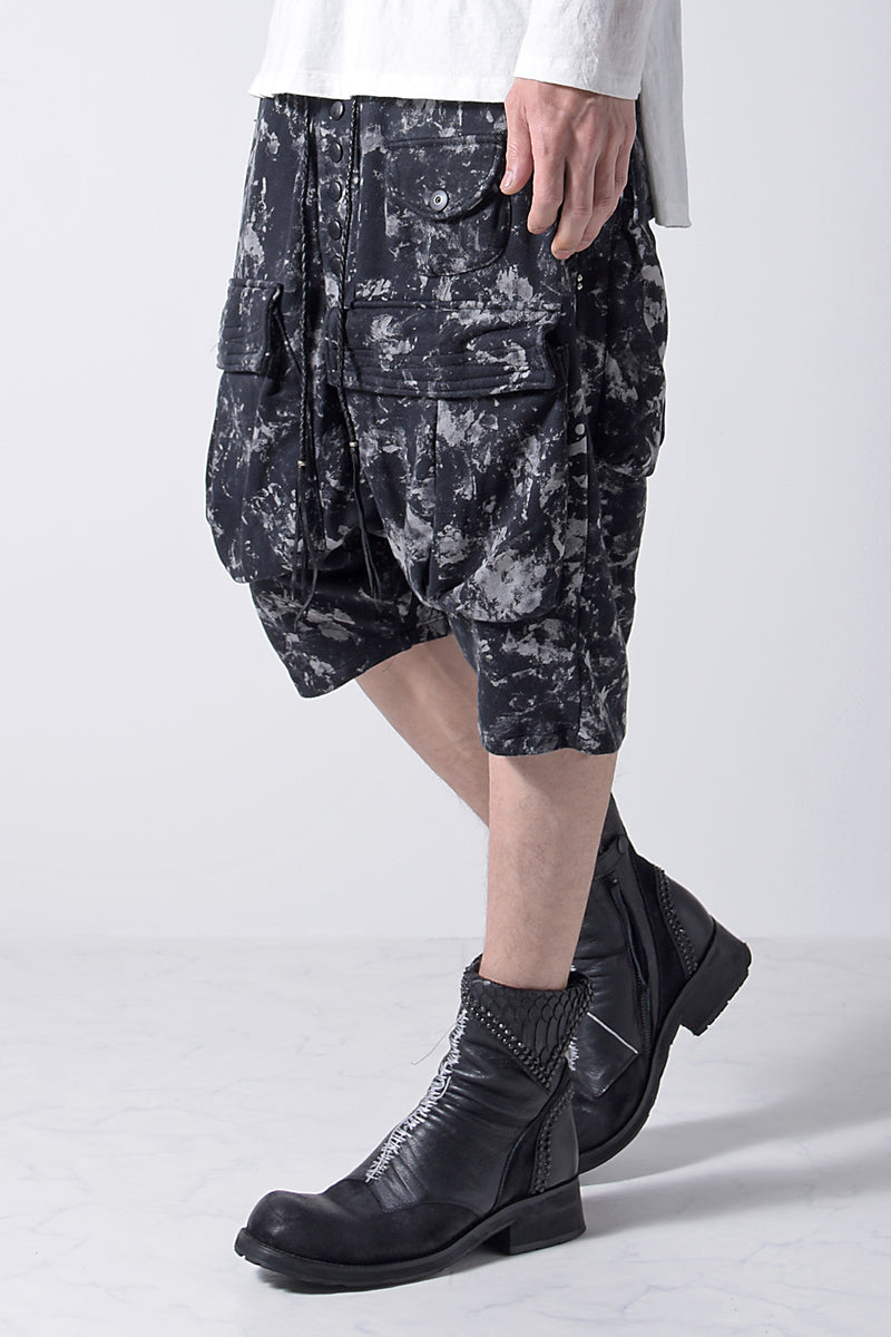 2202-PT06B Flake Discharged Cargo Shorts