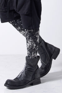 2202-PT07 Flake Discharged Leggings -Men's-