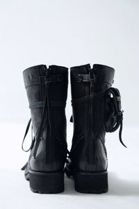 1602-BO07 Chrome Boots 10